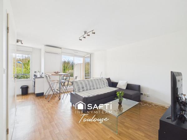 Fonbeauzard – T2 lumineux climatisé dans une petite résidence au calme