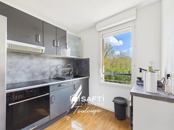 Fonbeauzard – T2 lumineux climatisé dans une petite résidence au calme