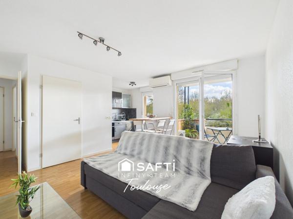 Fonbeauzard – T2 lumineux climatisé dans une petite résidence au calme