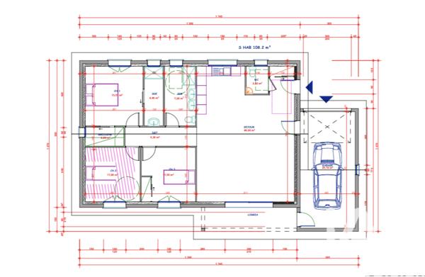 Maison à vendre 5 pièces 120 m² Saint-Vallier
