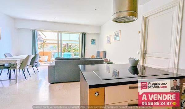 MAGNIFIQUE 2 PIECES DE 55 m² AVEC VASTE TERRASSE