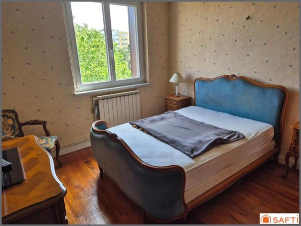 Appartement F3, 58m2, lumineux-trasversant, balcon