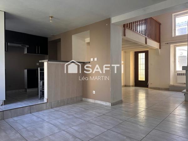 Maison de 70m2 - 3 pièces et grand garage