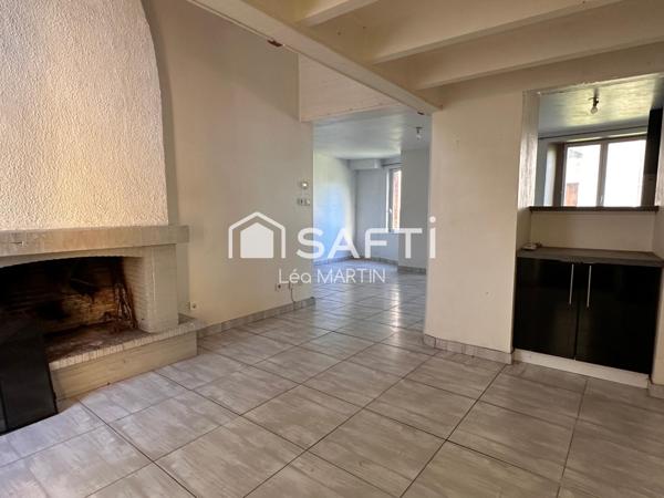 Maison de 70m2 - 3 pièces et grand garage