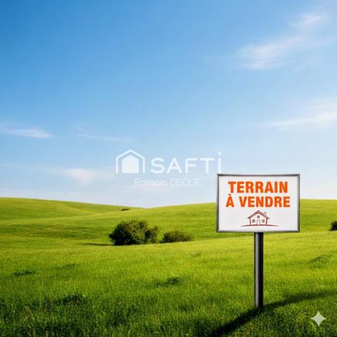 Terrain constructible de 1200m² ou 2 fois 600m² - vue magnifique