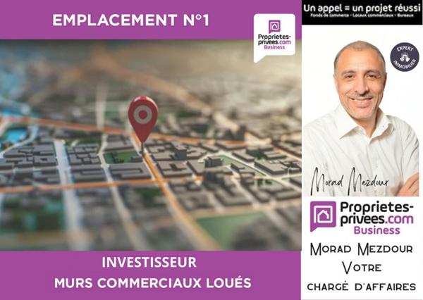 NEUVILLE EN FERRAIN 59960 - MURS COMMERCIAUX LOUES