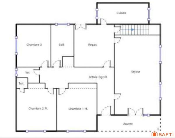 Maison à rénover avec grand potentiel – Saint-Médard-en-Jalles