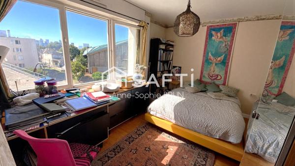 Colombes centre, grand 3 pièces, lumineux, balcon, cave, parking