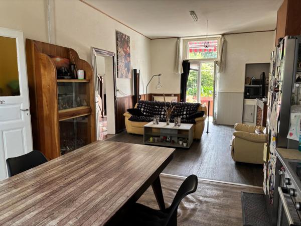 Maison de ville avec jardin