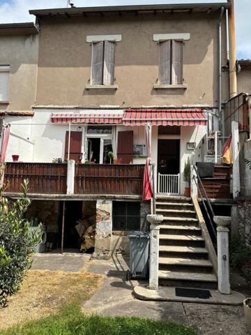 Maison de ville avec jardin