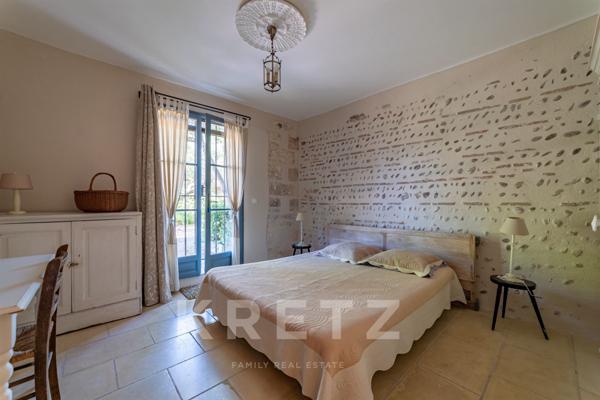 Mas de charme au cœur de la Provence ; 5 chambres, piscine, hangar