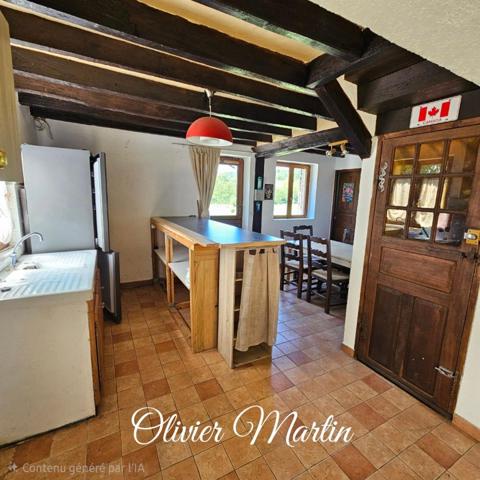 Maison de campagne 4 pièces – 71 m² – Terrain 1 740 m²