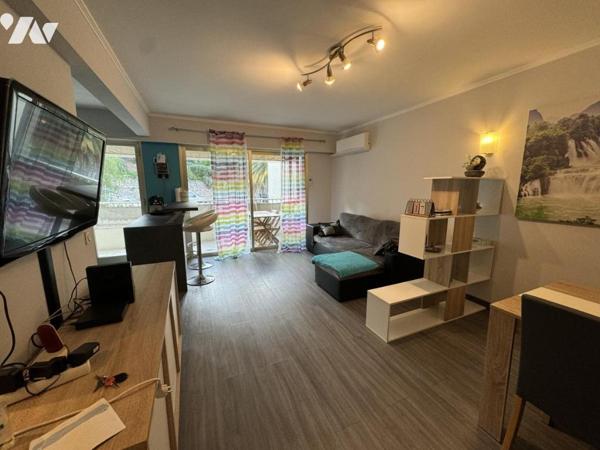 Golfe Juan  Résidence de standing et au calme grand 2 pièces entièrement rénové avec cave et parking