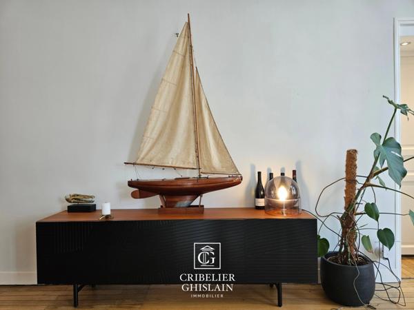 T4 de 110 m² ( 3 chambres ) – Charme de l’ancien rénové – Quartier Graslin, Nantes