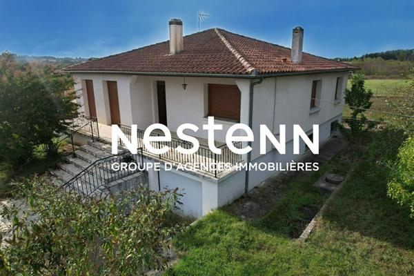 A vendre maison à Nérac de 117 m2 3 chambres, terrain et terrain