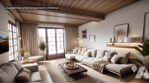 MAISON FAMILIALE 5 CHAMBRES AVEC VASTE SOUS SOL, TERRASSE ET GRAND TERRAIN