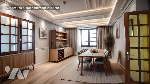 MAISON FAMILIALE 5 CHAMBRES AVEC VASTE SOUS SOL, TERRASSE ET GRAND TERRAIN