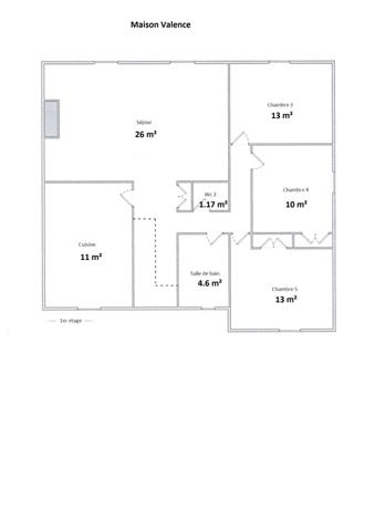 Valence (26000) Grande maison atypique à Valence