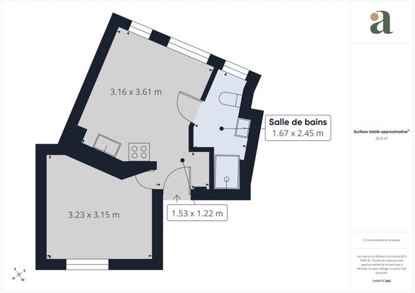 Bel appartement rénové et lumineux dans un quartier recherché du 18ème arrondissement