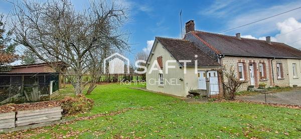 Maison en pierres 5ch double garage puits