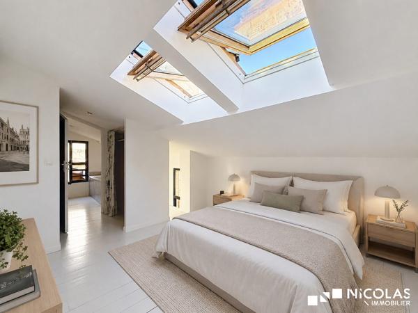 Loft contemporain avec terrasse, patio et garage – Bordeaux Saint-Nicolas