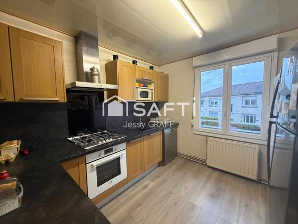 Appartement 3 pièces avec grand jardin et terrasse