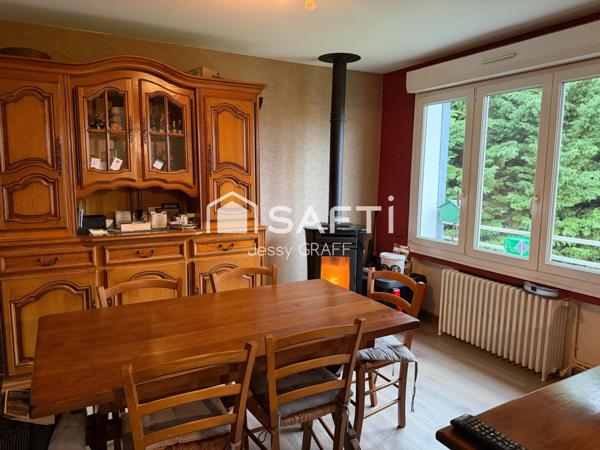 Appartement 3 pièces avec grand jardin et terrasse