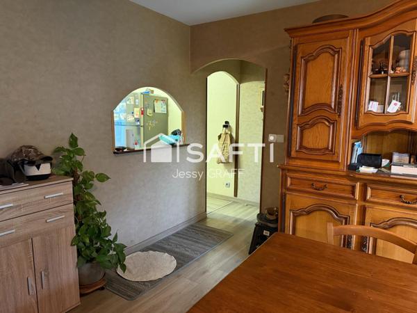 Appartement 3 pièces avec grand jardin et terrasse