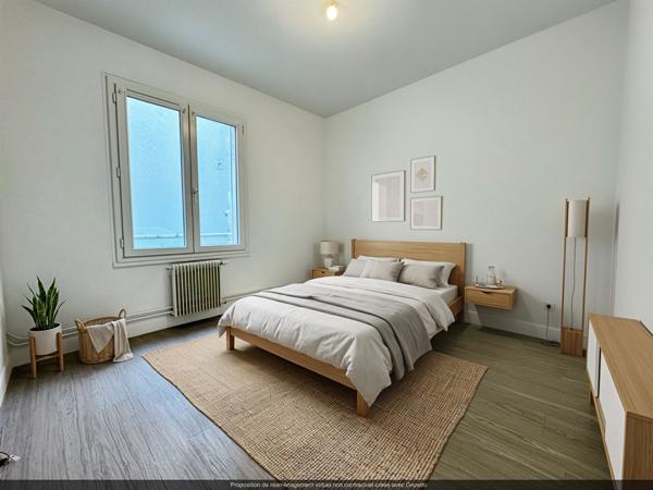 Appartement 3 pièces rénové