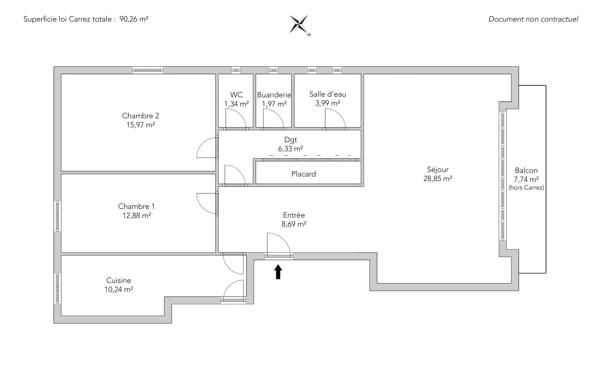 Appartement Neuilly-sur-Seine - PARC D'ORLÉANS