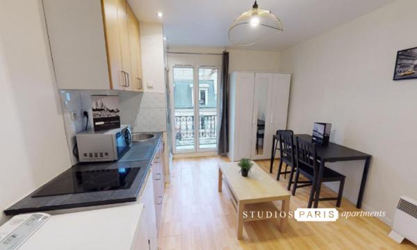 Studio Paris 18ème, 13m2