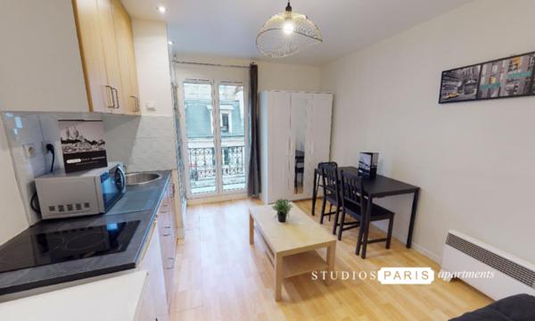 Studio Paris 18ème, 13m2