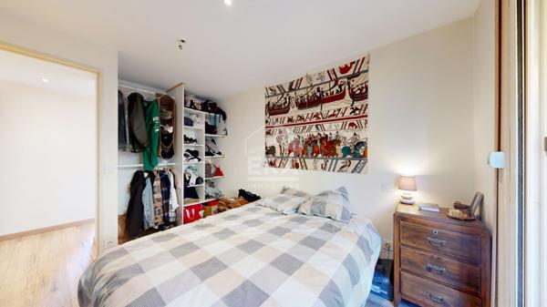 NICE NORD / ST SYLVESTRE :  JOLI 2 PIÈCES TRAVERSANT AVEC BALCON