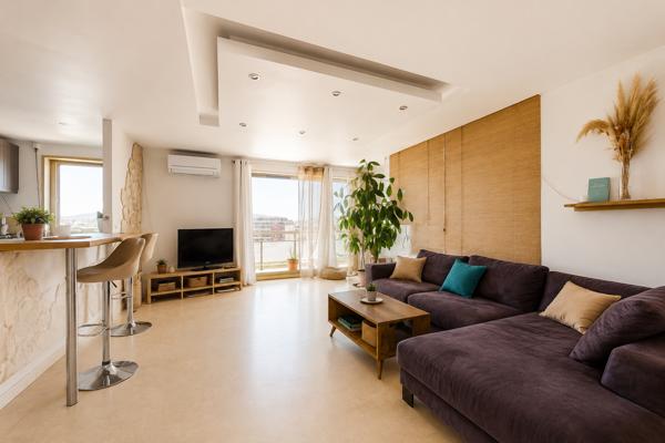 Appartement T4 lumineux avec 2 balcons – 80 m² – Résidence arborée – Marseille