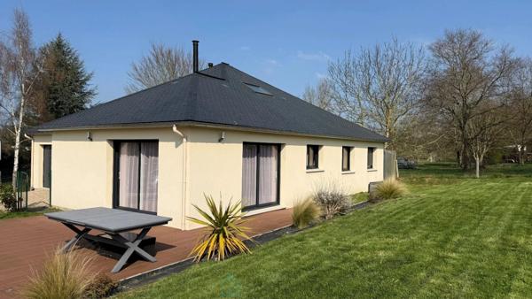 Maison contemporaine 2019 – Plain-pied – 5 chambres – Cadre exceptionnel