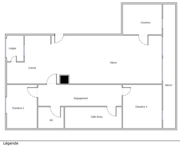 A vendre Appartement Marseille 13ème, Les Olives, 4 pièces 80 m2