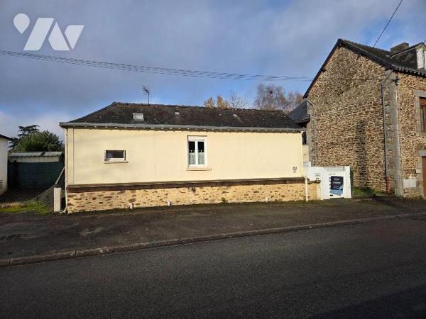 MAYENNE- Maison de plain pied de deux chambres avec terrain .

Maison d'habitation comprenant...