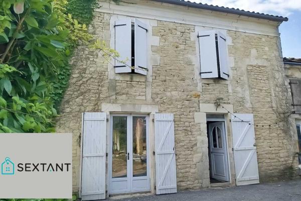 CHARENTAISE RENOVEE - 98 M² - 2 CHAMBRES - JARDIN 1500 M²