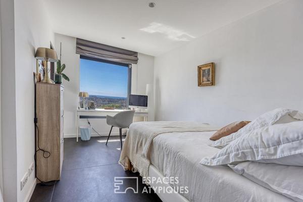 Maison d’architecte avec vue mer