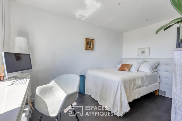 Maison d’architecte avec vue mer
