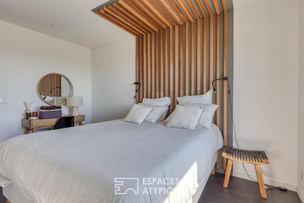 Maison d’architecte avec vue mer