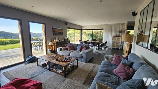 contemporaine de plain-pied - VUE MER