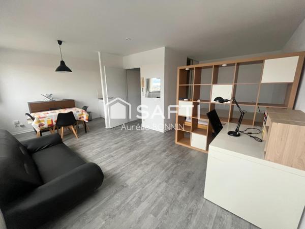 Talence - Appartement de 36m² hab vendu libre avec parking couvert