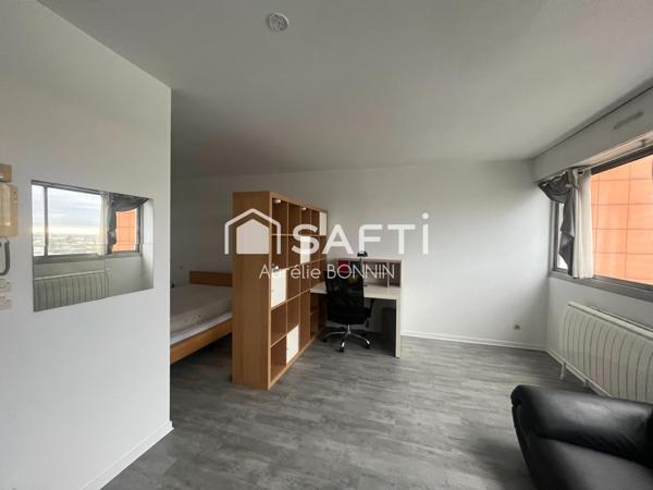 Talence - Appartement de 36m² hab vendu libre avec parking couvert