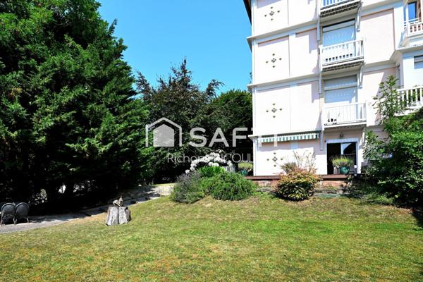 App 67m² & jardin 300m² entre le Sporting et la plage