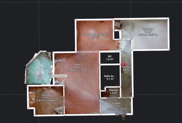 Appartement à vendre 3 pièces TOULON (83) - La Rode - Le Toucan - 10ème étage