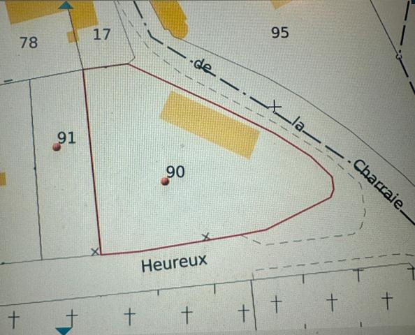 Terrain Nozay 1030 m2