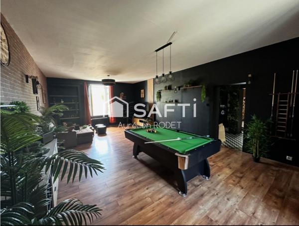 Maison de caractère 4 chambres.