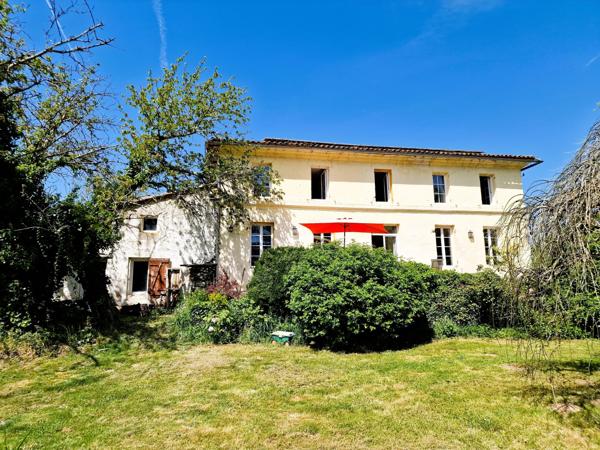 Maison de campagne avec grand terrain