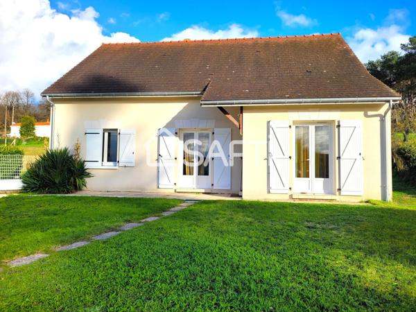 PAVILLON PLAIN PIED 3 chambres +Jardin +Sous-sol